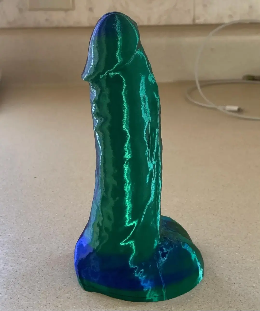Mijn echte penis 3d gescand