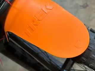 MTB front mud guard