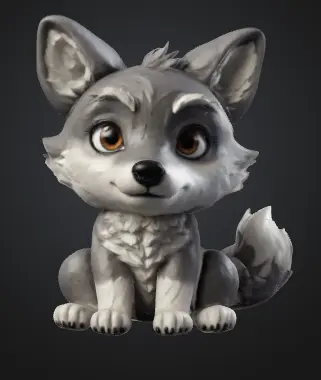 Cute Wolf