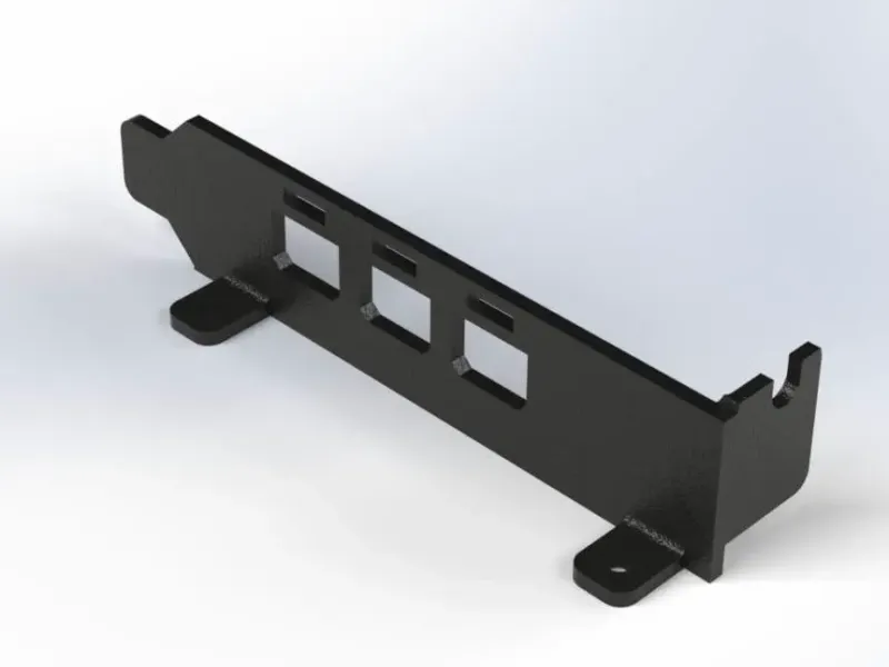 Laag profiel PCIe-bracket voor Nvidia Quadro P400