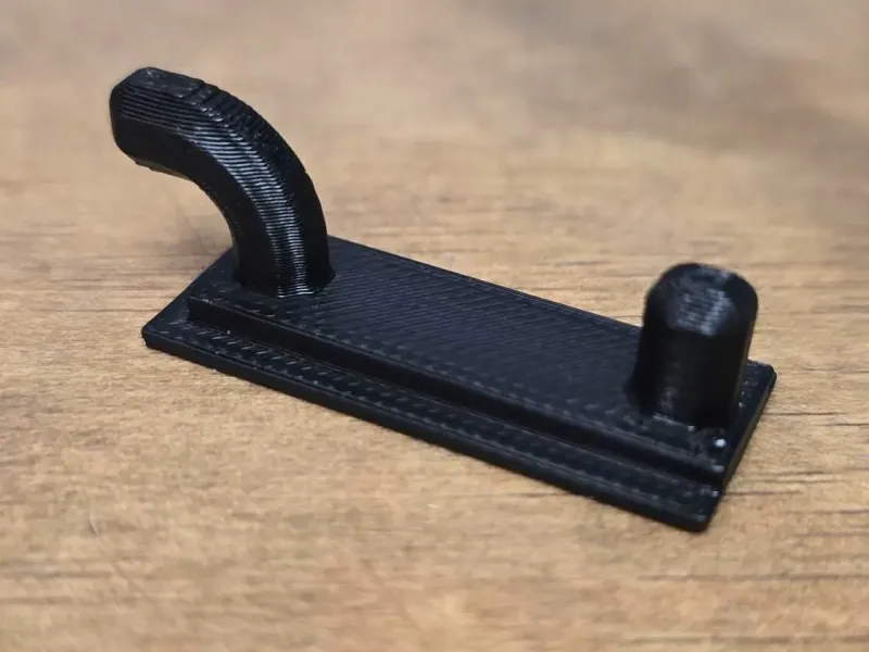 Alternate pegboard hook for LEGO Technic stand