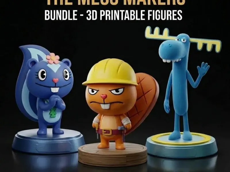 Handy Petunia Lumpy | Pack Happy Tree Friends