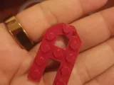 A 5 stack lego keychain-0