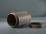 Threaded Screw-Top Container – Ribbed Minimal Storage-5