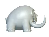Pokemon Mamoswine #473 - Ready for 3D Printing!-1