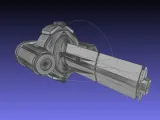 RWBY Ilia Whipsword Printable LED Illuminated Model-3