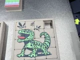Hungry Lizard Sliding Puzzle: 15 Piece Sliding Puzzle-1
