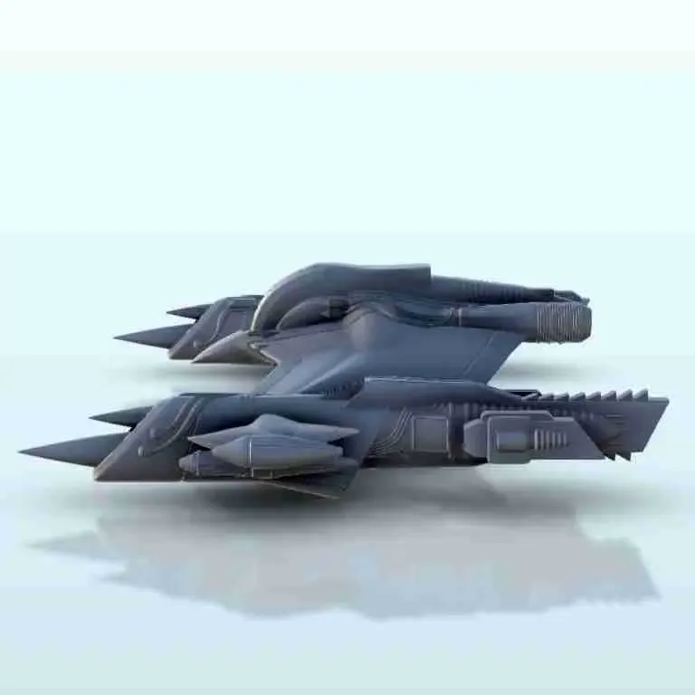 Makelo spaceship 24 - sci-fi science fiction future 40k legi