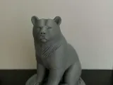Minimalist Bear Statue - Cozy Modern Decor-1