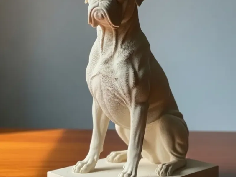 Boxer sentado 