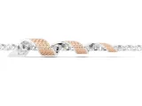 Wave Weave Pattern Necklace-3