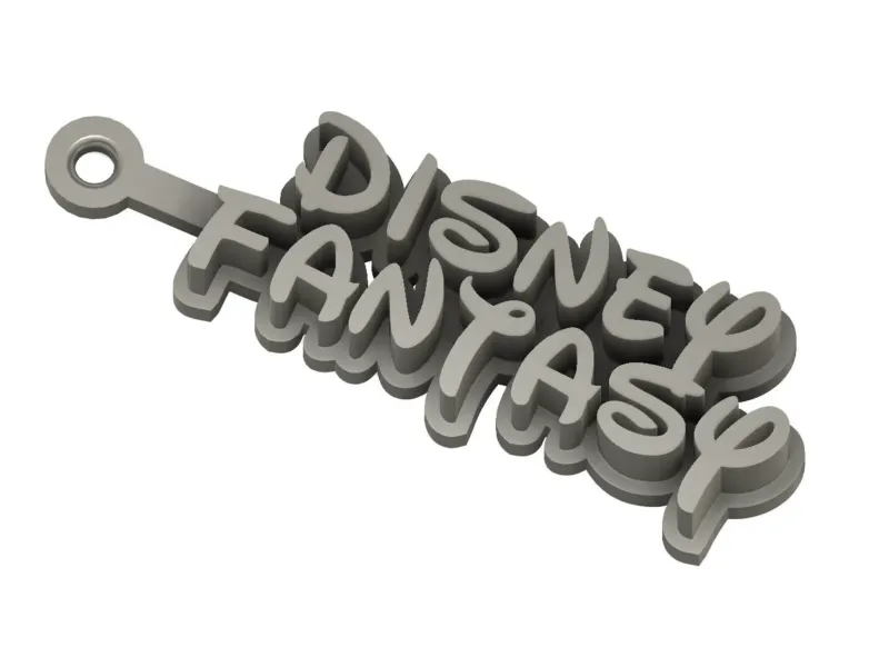 Disney Fantasy Keychain / Keyring