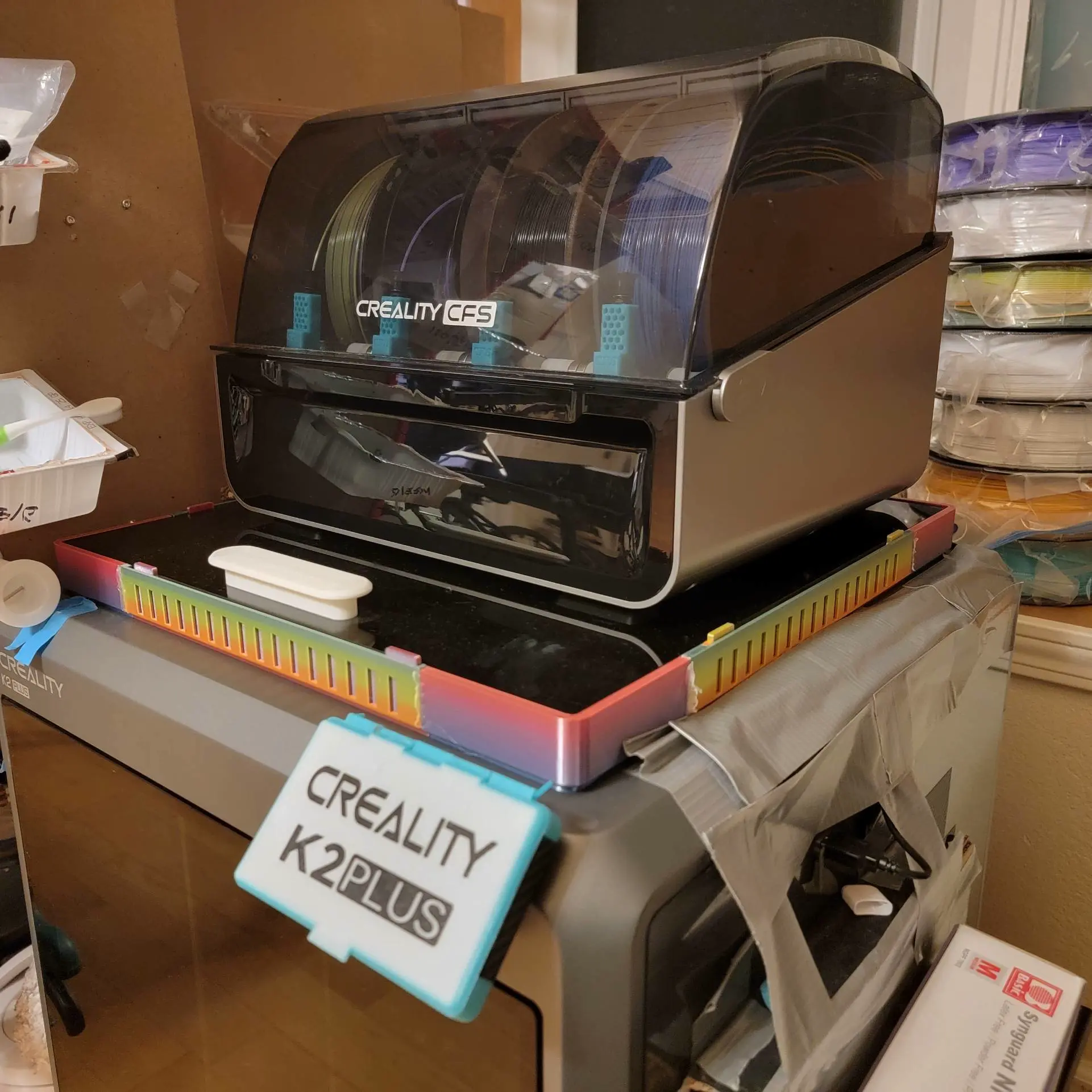 K2 Procfs Riser 3D Printer Files | 3MF File | Creality K2 Plus/Combo Vented Risers ...