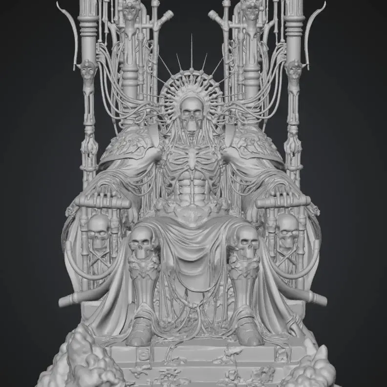 Emporer On Throne