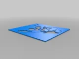 Mickey Mouse stencil 6-1