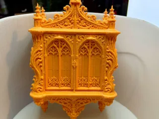 Gothic Rosecrest Key Cabinet