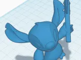Stitch with a axe-0