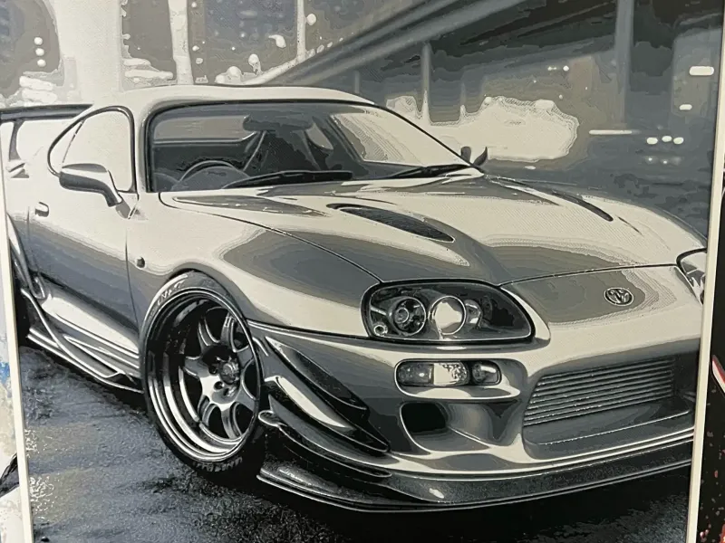 Silver MK4 Supra