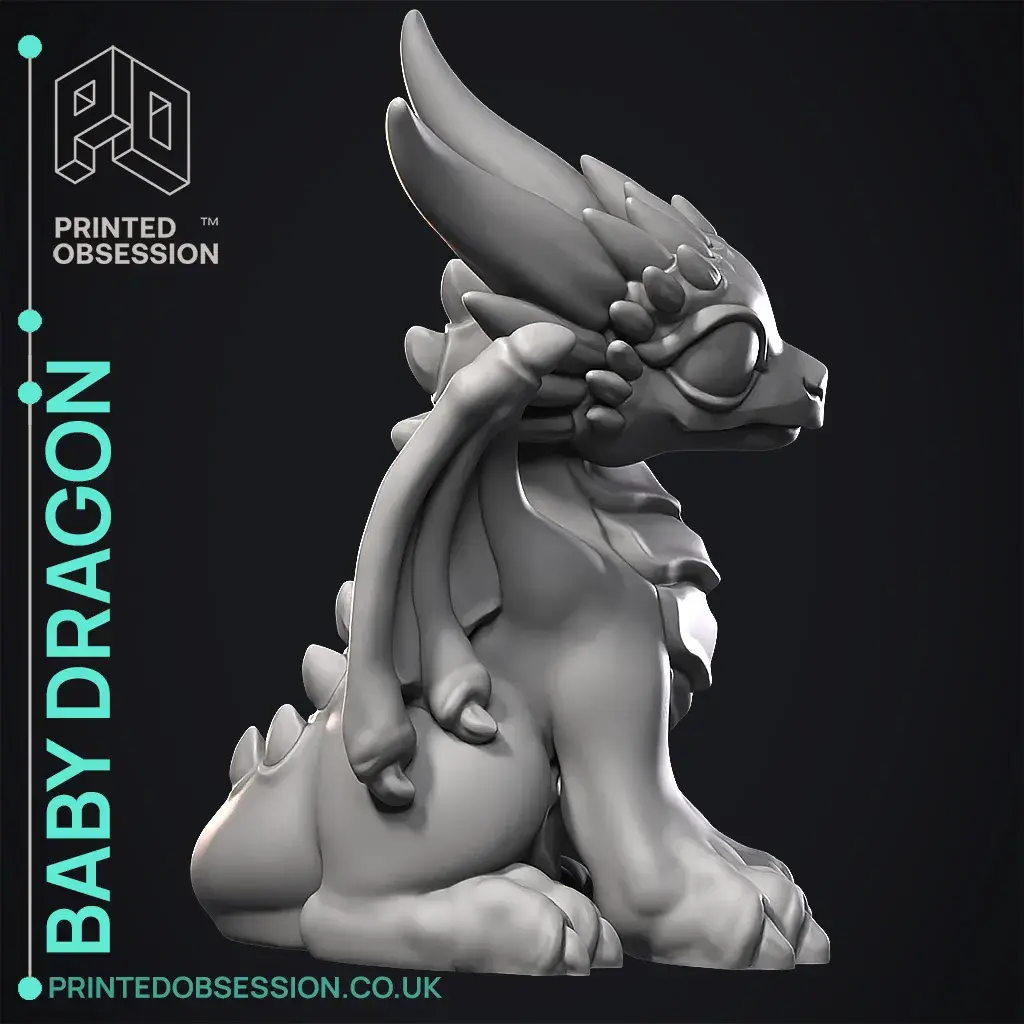 [EXCLUSIVE]Baby Dragon-Creality Cloud c/o Printed Obsession