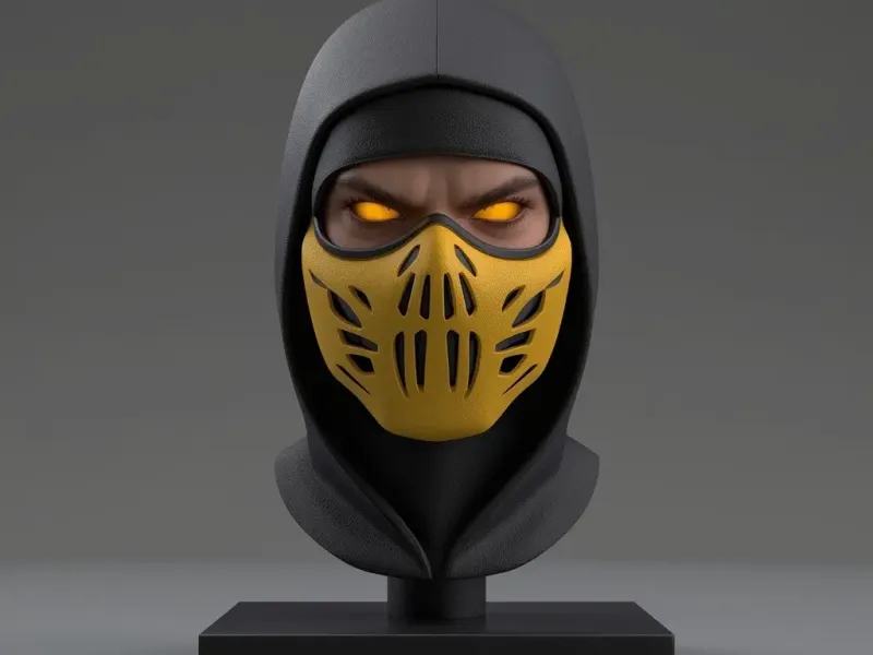 Mortal Kombat - Scorpion Headphone Holder Headset Stand