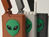 Alien Cigarette Holder and Lighter Case-1