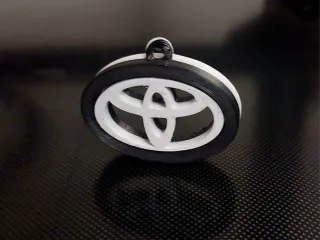 Toyota Spinner Keyring