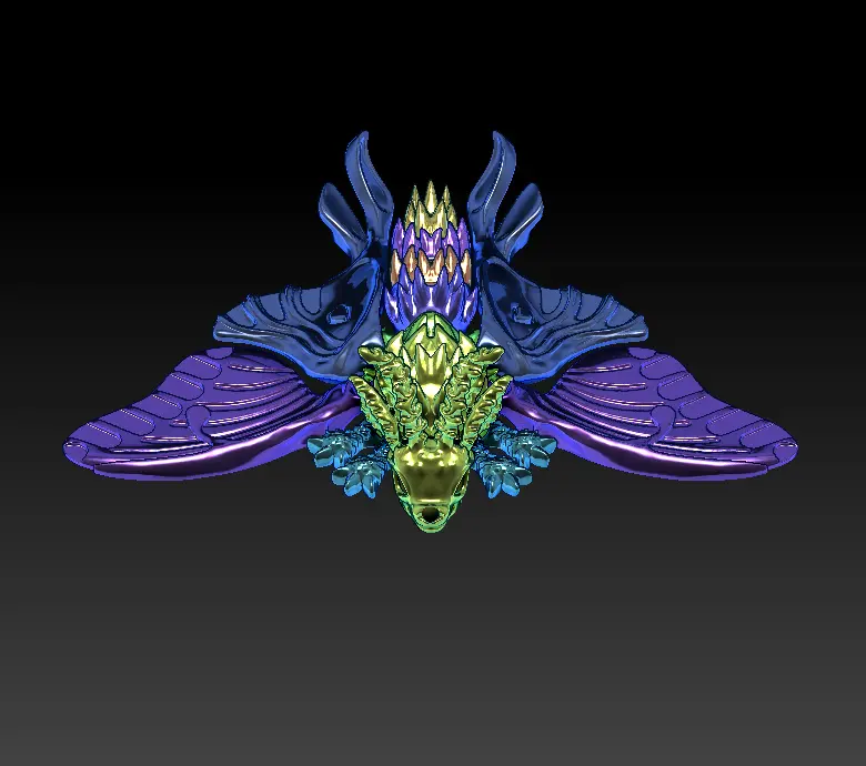 LUNA DRAGON (BUTTERFLY DRAGON!)