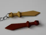 Miniature Sword Keychain | Warrior's Blade-3