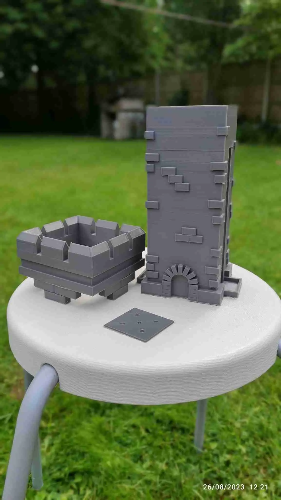 Castle Tower Plant Pot