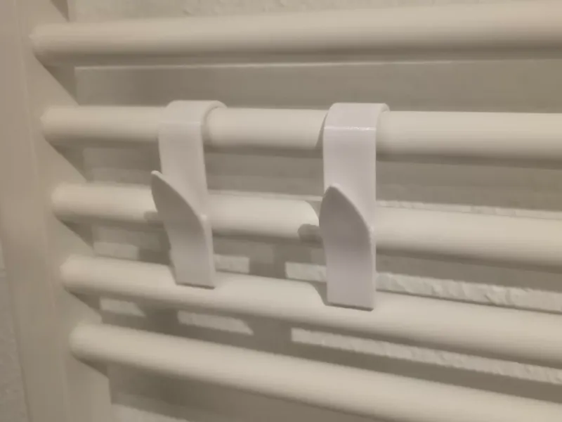 Haken für Wandheizung