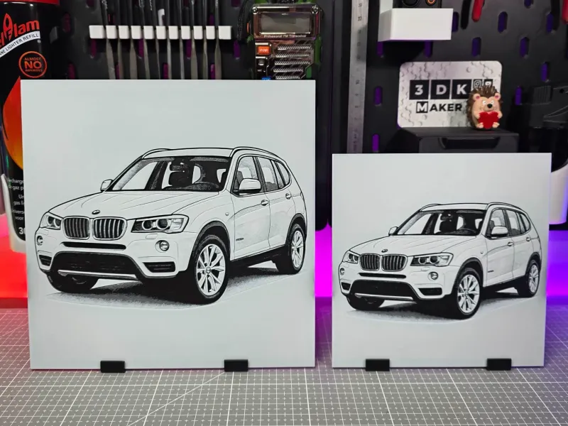 BMW X3 F25 - Hueforge - 3 Colors