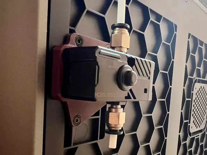 Sensor de filamento inteligente BTT V2.0 Montagem em Creality K1/K1C