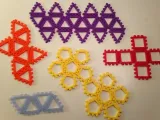 Polyhedra - Hinged Nets and Snap Tiles-1