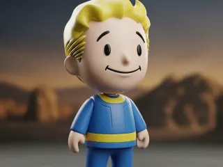 Vault Boy Keychain