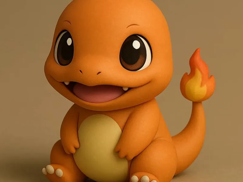 Charmander pokemon chibi
