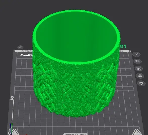 Winter Cozy Knit Plant Pot Holder