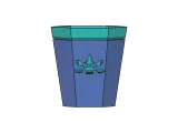 Six sided Aero Pot-4