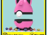 STORAGE CONTAINER - POKEBALLS JIGGLYPUFF EASTER EGG-1