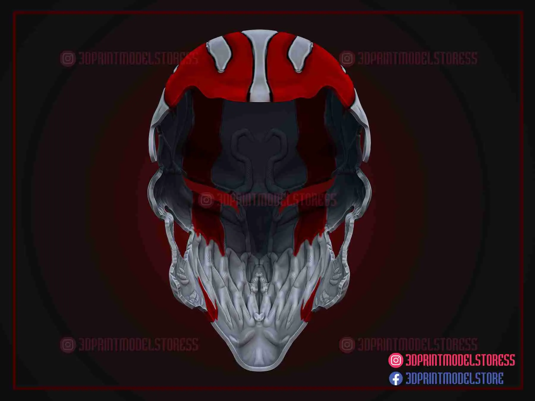 Bleach Ichigo Hollow Mask - Anime Cosplay Halloween Costume