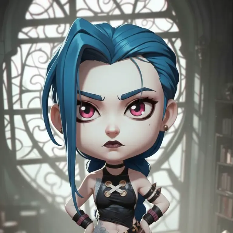 CHIBI JINX-LEAGUE OF LEGENDS