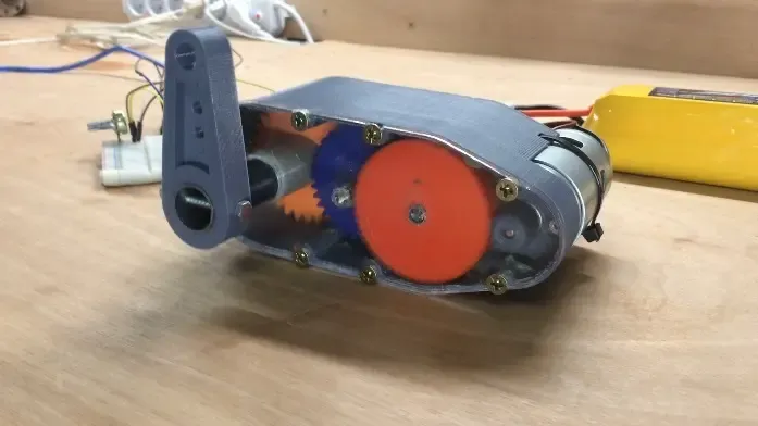 imprimare 3D Reducere servo/ angrenaj cu cuplu ridicat