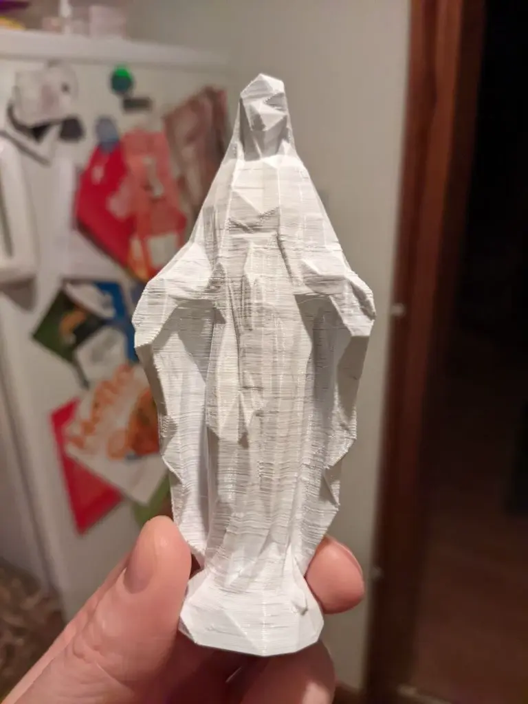 Virgin Mary Figurine [ Low-Poly ]