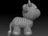 Knitted Cow-5