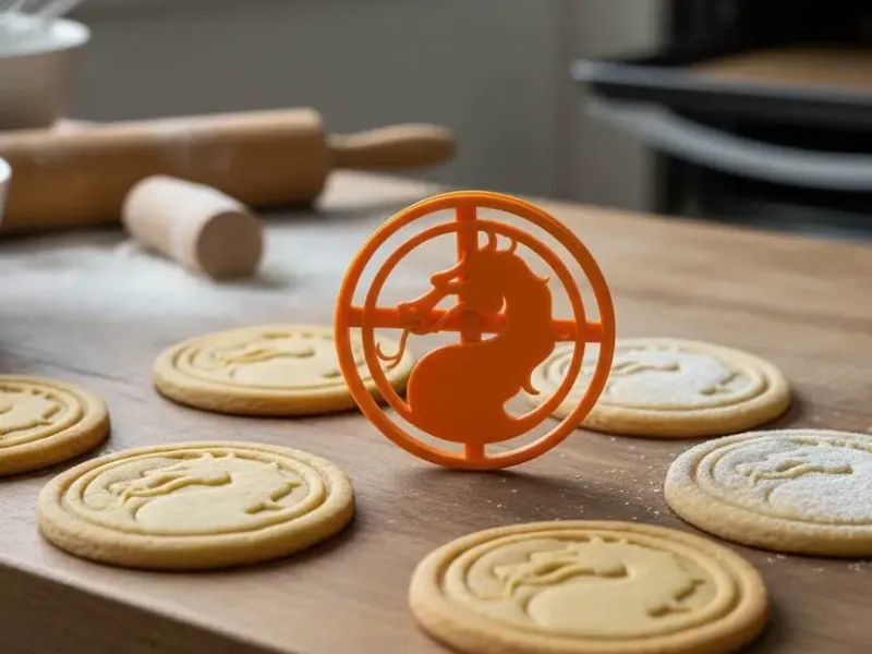 Mortal Kombat Cookie Cutter