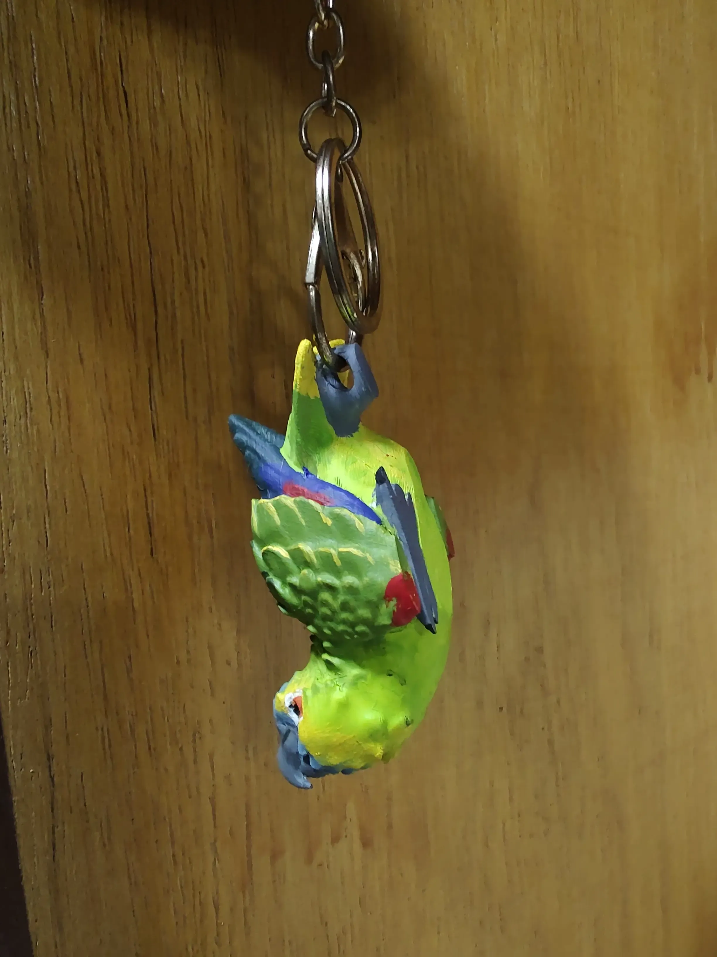 Amazon Parrot Keychain