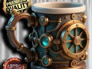 Steampunk Mug ❤️