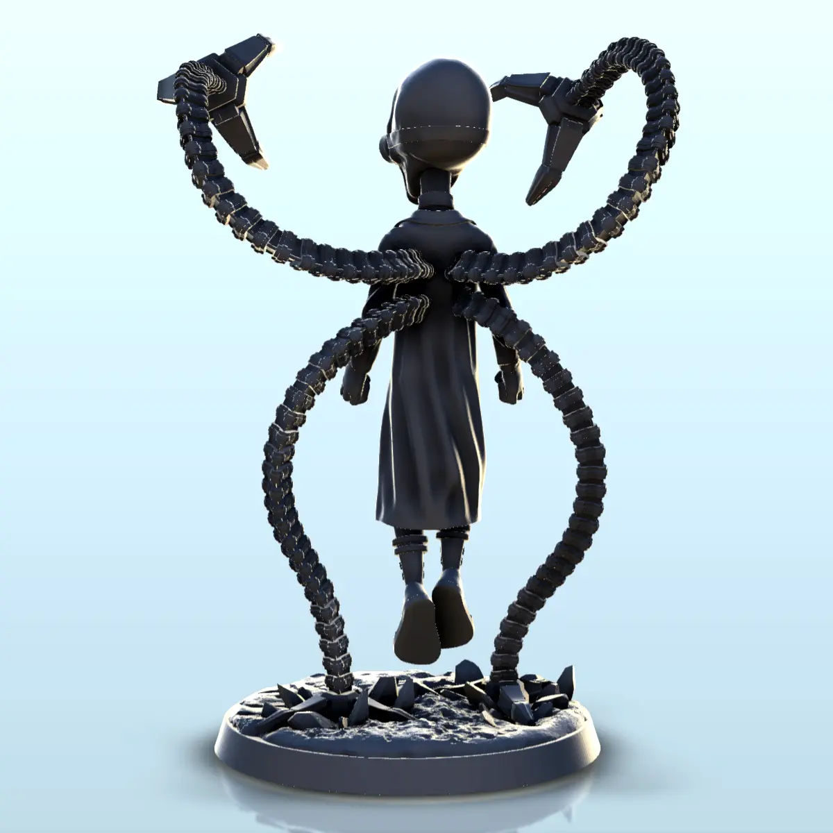Alien Dr Octopus con gafas y garras (21) (+ pre-supporte