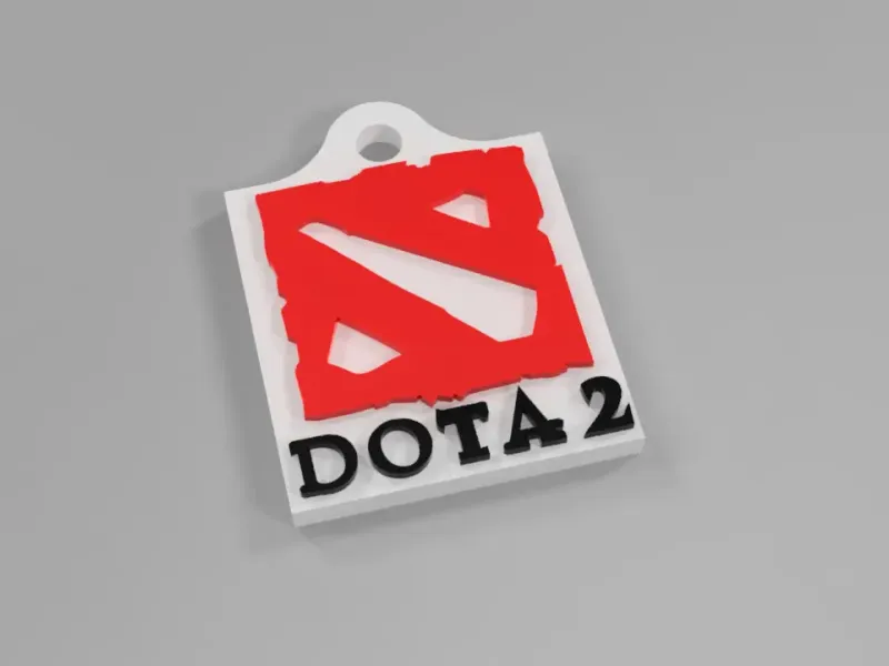 Dota 2 Keychain