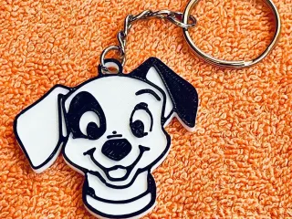 Keychain Patch the Dog