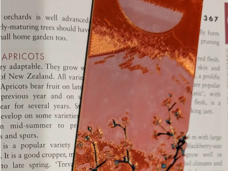 Cherry Blossom Bookmark 03